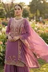 KB 3304 Chinon With Embroidery Work Punjabi Dress Material Wholesalers In Delhi